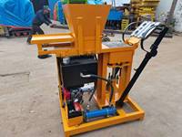Máquina automática para hacer bloques de arcilla, máquina para hacer bloques de arcilla común roja del Reino Unido