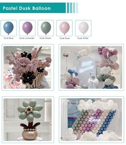 Nuovi Arrivi Tendenza 2026: Palloncini Rotondi in Lattice da 12 Pollici per Compleanno, Colori Pastello: Bianco, Rosa, Blu, Verde, Lavanda - Product Image 3