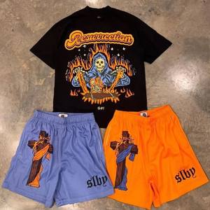 Pantalones cortos de malla de verano personalizables para hombre, gran oferta, con estampado de sublimación, logotipo bordado, forro de diseñador, conjuntos de longitud corta - Product Image 3