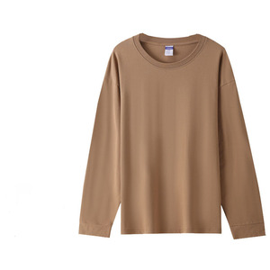 Produttore di <span class=keywords><strong>T</strong></span>-Shirt da esterno in cotone 100% Oversize invernale 260GSM Anti-deformazione polsini Anti-dissolvenza a manica lunga - Product Image 4