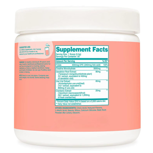 ผงครีเอทีนผสมสำหรับผู้หญิง ออกกำลังกาย 3 กรัม ครีเอทีนโมโนไฮเดรต สารสกัดดอกแดนดิไลออน ยูวาเออร์ซี แครนเบอร์รี่ รสสตรอว์เบอร์รี่ เลมอน - Product Image 5