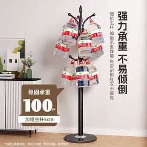 Modern Metal Coat Rack Freestanding Minimalist Design Stable Floor Standing Clothes Hanger For Bedroom Living Room - Product Image 2