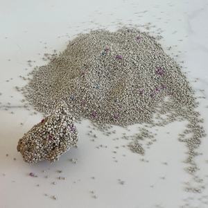 فضلات القط الرمادي الصديقةالصديقةالصديقةمن البنتونيت ، خالية من الغبار ، خالية من الغبار ، 5 شكل كروي من لياونينغ - Product Image 3