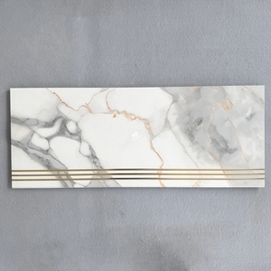 Carreaux <span class=keywords><strong>de</strong></span> sol antidérapants pour escaliers, design moderne <span class=keywords><strong>de</strong></span> Foshan, 470x1200, polis, antidérapants, plaqués or, blancs - Product Image 3