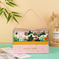 Acrylique clair mignon bébé fille et garçon naissance coffrets cadeaux