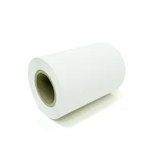 Etiqueta extraíble PP Etiqueta de papel sintético Logotipo impermeable Pegatinas etiqueta rollo jumbo