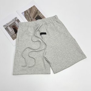 <span class=keywords><strong>ESSS</strong></span> Pantalones Cortos Acolchados de Punto de Cintura Alta con Doble Costura, Estilo Urbano, Diseño con Cordón y Patrón de Letras, 100% Algodón - Product Image 4