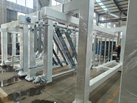 Ligne de production d'équipements de fabrication de briques AAC entièrement automatique et légère