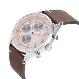 Montre à quartz pour homme, mouvement Miyota personnalisé, boîtier en acier inoxydable, résistante à l'eau, analogique, luminescente, pour les cadeaux quotidiens - Product Image 5