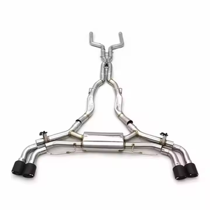 BSK Catback silenciador SS304 tubo para BMW X5 <span class=keywords><strong>M50</strong></span> 4,4 T G05 2019-2023 rendimiento coche de carreras Valvetronic sistema de escape con tubo <span class=keywords><strong>X</strong></span> - Product Image 1