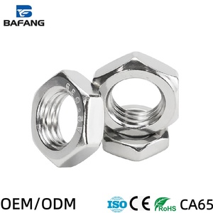 Écrous hexagonaux en nylon, acier inoxydable et zinc, ignifuges, résistants aux hautes températures, certifiés ISO, M2-M16, vente en gros - Product Image 4