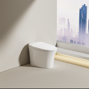 Eiförmige All-in-One Vollautomatische Smart-Toilette mit Fernbedienung Elektrisches Bidet Smart-Toilette für den Heimgebrauch - Product Image 4