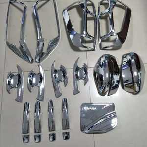 Accessoires extérieurs pour pick-up KQD 4X4, kit complet en ABS noir, protection de la carrosserie, remplacement du cache des feux antibrouillard avant - Product Image 2