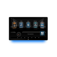 Nouvel écran de divertissement pour siège arrière de voiture Android 10,1 pouces avec écran tactile, WiFi, FM, USB, interaction double écran