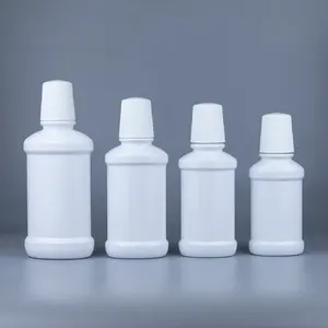350ml 250ml 200ml 150ml kontakt Lens bakım çözümü boş temiz plastik Pet şişe
