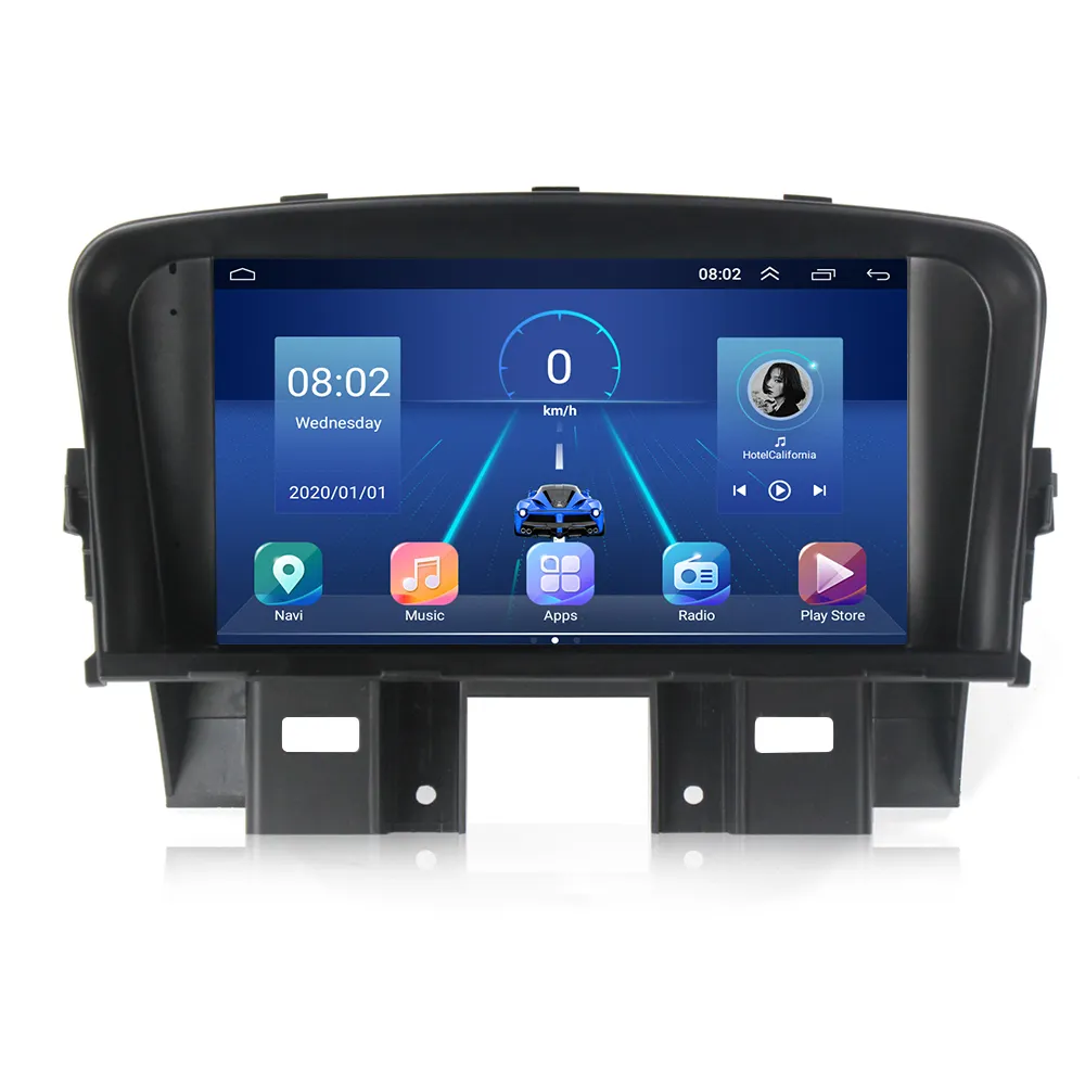 MEKEDE Android 8-Kern-Auto-Dvd-Player für Chevrolet Cruze 2008-2014 BT Radio 4+64 GB RDS FM RDS Auto-Play Auto universell Auto Android