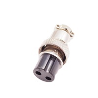 Adaptateur rf prise d'aviation connecteur circulaire GX16 série 2 broches