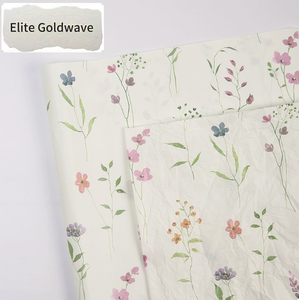 กระดาษห่อดอกไม้สไตล์คันทรีลายดอกไม้ฤดูใบไม้ผลิสุดหรู สำหรับงาน DIY - Product Image 4
