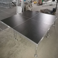 Plataforma de Escenario Chaoda de Altura Ajustable, Certificada por TUV, Aleación de Aluminio 6082-T6/6061-T6, Dimensiones Personalizables, Capacidad de Carga de 800 kg