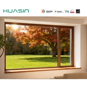 Huasin, Proveedor de <span class=keywords><strong>Ventanas</strong></span> de Madera Revestidas de Aluminio con Núcleo Sólido de Palisandro, Estándar Estadounidense 2026, Personalizadas - Product Image 4