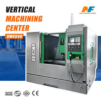 Mini-fraiseuse CNC VMC640 haute vitesse 4 axes, broche BT40, commande KND, centre d'usinage vertical 3 axes