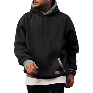 Sudadera con Capucha de Algodón para Hombre FOXA, Sudadera Informal de Manga Larga con Bolsillos - Product Image 1