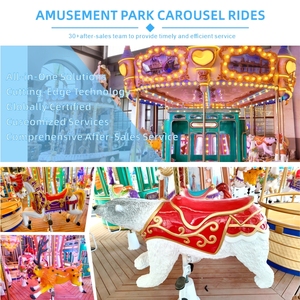 Manège pour enfants en fibre de verre pour parcs d'attractions et centres commerciaux, utilisation en extérieur - Product Image 5