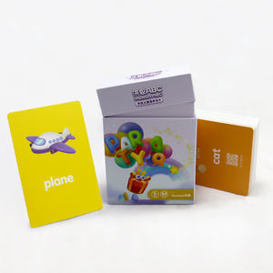 Children Cognition Learning Flash Cards le mie prime parole Picture Flash Card Educational digital matching giochi di carte di ortografia - Product Image 4