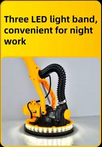 เครื่องขัดมืออุตสาหกรรม 220V รุ่นใหม่ล่าสุด แบบพับได้ พร้อมไฟคู่ สายพานขัดผนัง สำหรับงาน DIY - Product Image 6