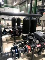 Filtre à disques contrôlé par PLC pour eaux usées d'irrigation agricole avec lavage automatique en contre-courant et conception laminée 5000L/heure 1 an