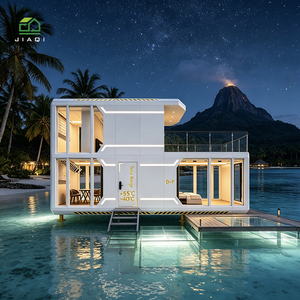 Villa Mobile <span class=keywords><strong>di</strong></span> <span class=keywords><strong>Lusso</strong></span> Modulare in Alluminio Premium, Resistente al Sale Marino e agli Uragani, per Resort - Product Image 1