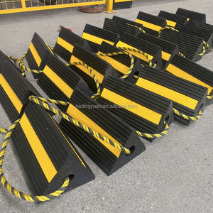 Stopper roda karet tugas berat, untuk mobil, pesawat, truk - Product Image 1