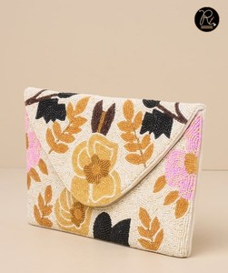 Pochette de soirée élégante et légère en perles de luxe pour femmes, idéale pour les mariages, les galas, les fêtes et les célébrations - Product Image 5