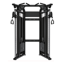 Máquina Multigimnasio de Doble Polea con Sistema de Cables Cruzados, Equipo Avanzado de Alta Resistencia para Entrenamiento de Fuerza de Pecho y Espalda
