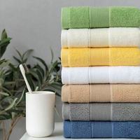 Serviettes de bain en coton éponge brodé de luxe pour hôtel 5 étoiles, durables, douces comme de la soie, absorbantes, séchage rapide, écologiques
