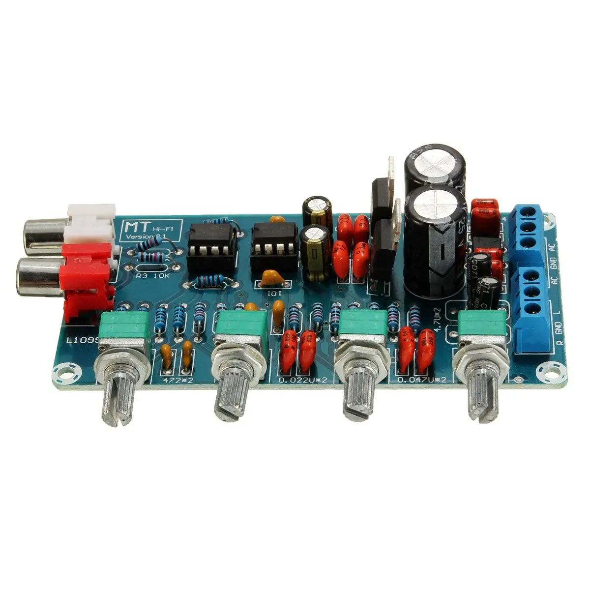 Ne5532 ac 9v-15v baixa passagem, amplificador de filtro subwoofer, processo de volume, placa de circuito, som estéreo, módulo