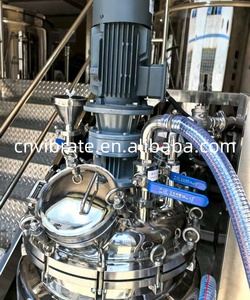 زبادي VBJX تسخين بطبقتين ومستحلب كيميائي صغير ينتهي في مزج الخالط - Product Image 4