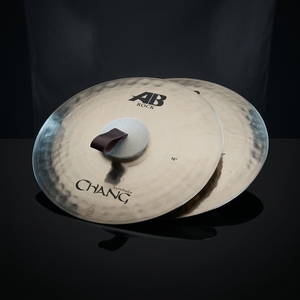 Cymbales de marche professionnelles Chang AB Rock en bronze B20 pour les fanfares et les orchestres - Product Image 2