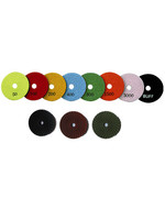 Pad Poles Lembut Berlian Tipe Basah 3 Inci, Keras 2.5mm, untuk Marmer/Batu Beton, OEM, untuk Mesin Gerinda Sudut