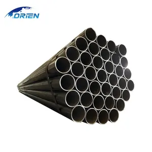 Hot Rolled 2mm 3mm 4mm 5mm Welded Carbon Steel Round Pipe Tubes Astm a36 a53 Q235 Round Steel Pipe