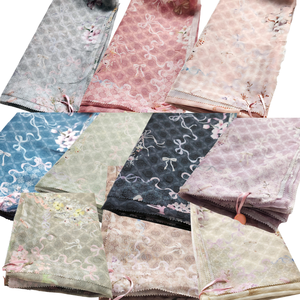 Premium Hijab Reiko Series Ropa musulmana tradicional Hijab Bufanda de algodón Mangas cortas 10 colores que marcan tendencia Transpirable Adultos - Product Image 5