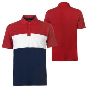 Vente en gros de polos 100% coton avec logo brodé T-shirts de golf simples personnalisés avec coupe standard décontractée à 2 boutons Design vierge - Product Image 3
