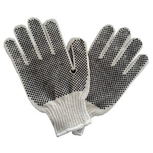Guantes de trabajo con puntos de pvc, de alta calidad, baratos, de algodón, a la venta - Product Image 2