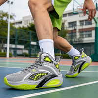 Chaussures de basket-ball de style haut de gamme personnalisées professionnelles, de haute qualité, résistantes à l'usure, pour hommes