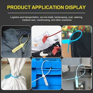 ZL-300 nhựa bọc xe tăng xe tải an ninh khóa chống giả Latch-phong cách giả mạo rõ ràng con dấu - Product Image 5