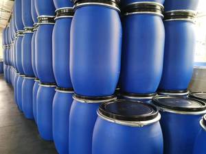 الصين الصانع 200L مفتوحة الرأس البلاستيك طبل الشحن برميل تخزين السائل للبيع - Product Image 2