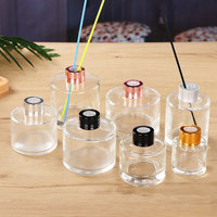 Bouteilles diffuseurs en verre de luxe personnalisées en promotion – Grandes bouteilles diffuseurs à bâtonnets 50ml, 100ml, 150ml, 200ml pour la décoration