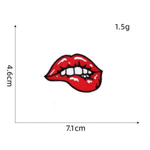 แพทช์ปักลายการ์ตูนน่ารักแบบใหม่ขายส่ง ลายจรวดหลากสี พร้อมแผ่นรองรีดติด - Product Image 6