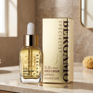Bergamo specials.nine Gold & Caviar ample เซรั่มใบหน้าปราศจากความโหดร้ายของเกาหลีพร้อมคุณสมบัติต่อต้านริ้วรอย - Product Image 2