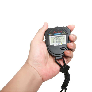 Chronomètre d'arbitre sportif professionnel BSCI, étanche, avec affichage LCD, compte à rebours, précision 0,01 %, course à pied, natation - Product Image 2